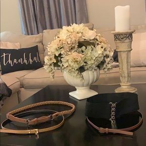 XS/S Forever21 belts